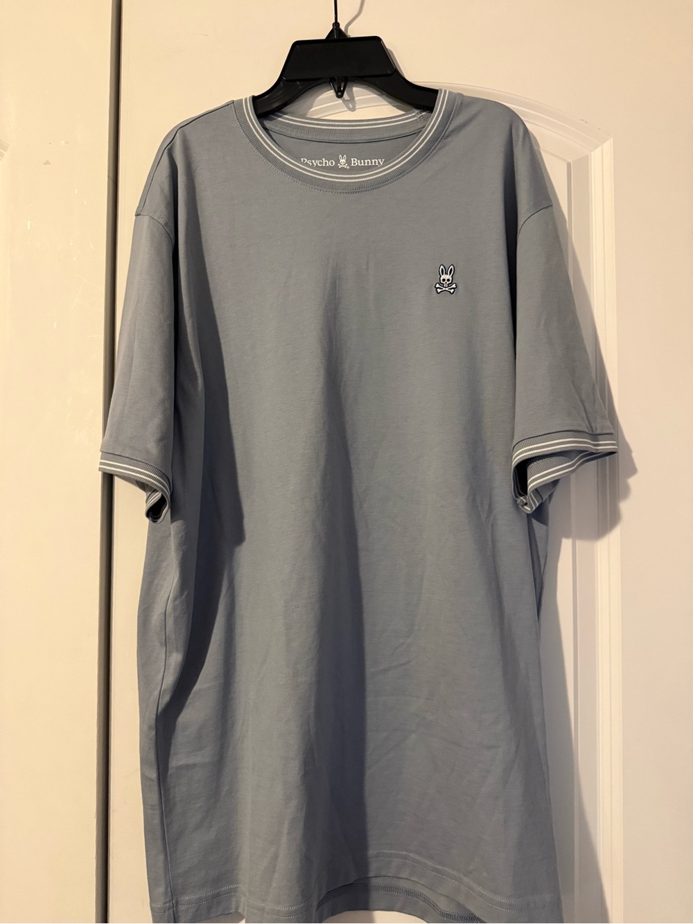 Psycho Bunny Short Sleeve Tee in Slate Blue Gray